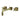 Kingston Brass KS6023DX Concord Two-Handle Wall Mount Roman Tub Faucet, Antique Brass - BNGBath