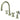 Kingston Brass KS2798AXBS Widespread Kitchen Faucet, Brushed Nickel - BNGBath