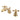 Kingston Brass KB942AX Victorian Mini-Widespread Bathroom Faucet, Polished Brass - BNGBath