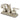 Kingston Brass KS4648QLL 4 in. Centerset Bathroom Faucet, Brushed Nickel - BNGBath