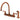 Kingston Brass KB726ALSP Vintage 8" Centerset Kitchen Faucet with Sprayer, Antique Copper - BNGBath