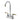 Kingston Brass KB8494FL Bar Faucet, Polished Chrome/Polished Brass - BNGBath