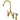 Kingston Brass KS7797ALBS English Country Bridge Kitchen Faucet with Brass Sprayer, Brushed Brass - BNGBath