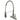 Gourmetier GSY8881DL Concord Single-Handle Pre-Rinse Kitchen Faucet, Polished Chrome - BNGBath