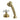 Kingston Brass KSK3332PXTR Deck Mount Hand Shower with Diverter for Roman Tub Faucet, Polished Brass - BNGBath
