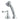 Kingston Brass KSK5361FLTR Deck Mount Hand Shower with Diverter for Roman Tub Faucet, Polished Chrome - BNGBath
