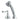 Kingston Brass KSK5361FLTR Deck Mount Hand Shower with Diverter for Roman Tub Faucet, Polished Chrome - BNGBath