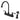 Kingston Brass KB3755BLBS Vintage Centerset Kitchen Faucet, Oil Rubbed Bronze - BNGBath