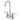 Kingston Brass Concord FB491DL 4" Centerset High-Arch Spout Bar Faucet, Polished Chrome - BNGBath