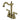 Kingston Brass KB1493AL Heritage Two-Handle Bar Faucet, Antique Brass - BNGBath