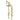 Aqua Vintage CCK8407DL Concord Freestanding Tub Faucet with Supply Line, Stop Valve, Brushed Brass - BNGBath