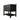 Holden Birch and Oak Console Vanity-Black-Ash Gray Solid Surface / Integral Oval Sink by Maidstone
