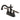 Kingston Brass KB1605TL 4 in. Centerset Bathroom Faucet, Oil Rubbed Bronze - BNGBath