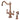 Kingston Brass KS177ALBSAC Heritage Two-Handle Kitchen Faucet with Brass Sprayer, Antique Copper - BNGBath