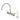 Kingston Brass KB6794LL Legacy 8-Inch Centerset Kitchen Faucet, Polished Chrome/Polished Brass - BNGBath