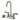 Kingston Brass FB498DKL Kaiser 4" Centerset High-Arch Spout Bar Faucet, Brushed Nickel - BNGBath