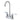 Kingston Brass Centurion FB491EFL 4" Centerset High-Arch Spout Bar Faucet, Polished Chrome - BNGBath