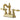 Kingston Brass KB1602TAL 4 in. Centerset Bathroom Faucet, Polished Brass - BNGBath
