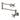 Kingston Brass KS4108ZX Millennium Wall Mount Pot Filler, Brushed Nickel - BNGBath