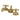 Kingston Brass KS1167AX 8 in. Widespread Bathroom Faucet, Brushed Brass - BNGBath