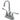 Kingston Brass KB3611ZL 4 in. Centerset Bathroom Faucet, Polished Chrome - BNGBath