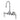 Kingston Brass AE4T1 Aqua Vintage 3-3/8 Inch Wall Mount Tub Faucet, Polished Chrome - BNGBath