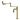 Kingston Brass KS4707PKL Duchess Deck Mount Pot Filler, Brushed Brass - BNGBath