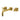 Kingston Brass KS6027DX Concord Two-Handle Wall Mount Roman Tub Faucet, Brushed Brass - BNGBath