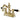 Kingston Brass KS1602PKL 4 in. Centerset Bathroom Faucet, Polished Brass - BNGBath