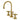Kingston Brass KS2987ZX Millennium Widespread Bathroom Faucet with Brass Pop-Up, Brushed Brass - BNGBath