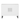Lucy 42 Inch Modern Vanity with Rectangular Undermount Sink- White by Maidstone