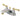 Kingston Brass KB8624FL 4 in. Centerset Bathroom Faucet, Polished Chrome/Polished Brass - BNGBath