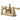 Kingston Brass KS7102AL 4 in. Centerset Bathroom Faucet, Polished Brass - BNGBath