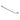 Clavis 42 Inch Bathroom Grab Bar, Matte Black by Maidstone