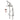 Aqua Vintage CCK8108DKL Concord Freestanding Tub Faucet with Supply Line, Stop Valve - BNGBath