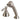Kingston Brass KSK2368NLTR Deck Mount Hand Shower with Diverter for Roman Tub Faucet - BNGBath