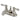 Kingston Brass KB608ACL American Classic 4" Centerset Bathroom Faucet, Brushed Nickel - BNGBath