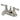 Kingston Brass KB608ACL American Classic 4" Centerset Bathroom Faucet, Brushed Nickel - BNGBath
