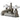 Kingston Brass KS7008PX 4 in. Centerset Bathroom Faucet, Brushed Nickel - BNGBath