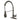 Gourmetier GSY8894ACL American Classic Single-Handle Pre-Rinse Kitchen Faucet, Black Stainless - BNGBath