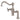 Kingston Brass KS3238BEX Essex 7-Inch Center Deck Mount Clawfoot Tub Faucet - BNGBath