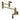 Kingston Brass KS3103PKL Duchess Wall Mount Pot Filler, Antique Brass - BNGBath