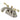 Kingston Brass KB5609FL Royale 4" Centerset Bathroom Faucet, Brushed Nickel/Polished Brass - BNGBath