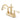 Kingston Brass KS1602FL 4 in. Centerset Bathroom Faucet, Polished Brass - BNGBath