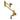 Kingston Brass KS3107PKL Duchess Wall Mount Pot Filler, Brushed Brass - BNGBath