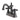 Kingston Brass KB1605PKX 4 in. Centerset Bathroom Faucet, Oil Rubbed Bronze - BNGBath
