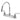 Kingston Brass KB790RXL Restoration 8-Inch Centerset Kitchen Faucet, Polished Chrome - BNGBath