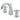 Kingston Brass KS2961DX 8 in. Widespread Bathroom Faucet, Polished Chrome - BNGBath