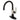 Kingston Brass KSD2236KL Whitaker Single-Handle Bathroom Faucet with Push Pop-Up, Matte Black/Polished Nickel - BNGBath