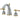 Kingston Brass KS2964ML Milano Widespread Bathroom Faucet, Polished Chrome/Polished Brass - BNGBath